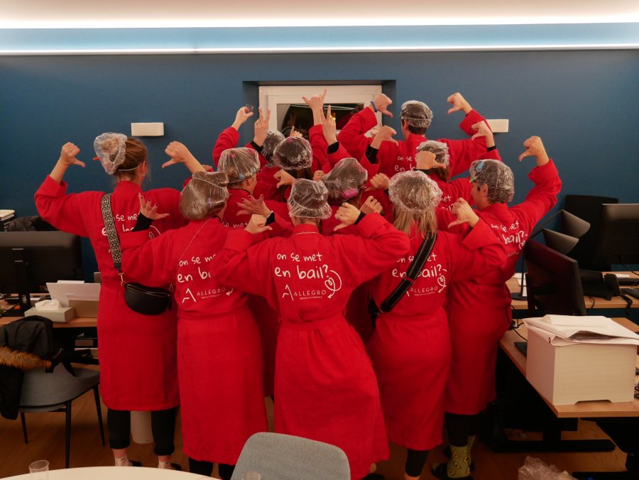La Team Allégro au Carnaval de Sion