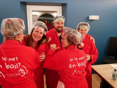 La Team Allégro au Carnaval de Sion